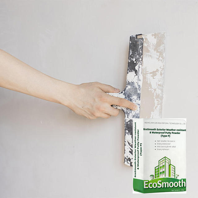 White Cement Based External Wall Leveling Plaster Crack Construction Building Wall Plastering Wall Leveling Putty Powder