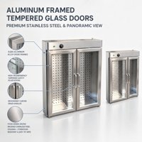 Sterilisator Alat Gantung Dinding Berkualitas Tinggi, Semua Terbuat dari Baja Tahan Karat, Tampilan Elegan, Buatan Khusus, Praktis