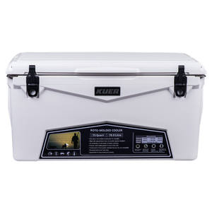 Glacière rotomoulée Kuer 75 quarts, grande capacité, pour pêche en extérieur et stockage alimentaire commercial - Product Image 3