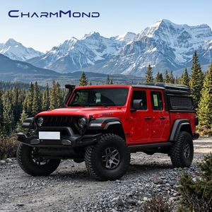 แร็คหลังคาอลูมิเนียมอัลลอยสำหรับรถกระบะ Gladiator Off-Road รุ่นใหม่ พร้อมภายในสีเข้ม ประสิทธิภาพสูง พวงมาลัยซ้าย หลังคาซันรูฟแบบพาโนรามา - Product Image 1