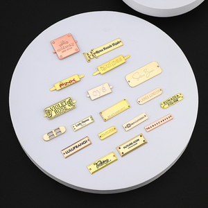 El fabricante se especializa en etiquetas de hardware de metal Ropa personalizada Sombreros Material de aleación de zinc Marcas y logotipos - Product Image 6
