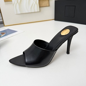 Chaussures de mariée de luxe noires à talon aiguille de 5 cm en cuir véritable à bout pointu, ornées de dentelle et de cristaux, légères, pour femme, usage quotidien - Product Image 1