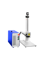 Machine de marquage laser à fibre JPT Mopa portable à mise au point automatique 20W 30W 100W pour l'impression couleur et la gravure de logos sur métal, plastique et verre