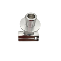 Accessoires de main courante en aluminium anodisé résistant à l'eau au design moderne pour balcons et rampes d'escalier