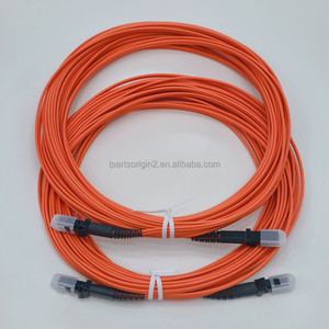 สายแพทช์ไฟเบอร์ MTRJ ต่อ MTRJ แบบมัลติโหมด OM1 OM2 ขนาด 62.5/125 50/125 สีส้ม สายจัมเปอร์ไฟเบอร์ออปติก PVC สำหรับการสื่อสารเครือข่าย - Product Image 2