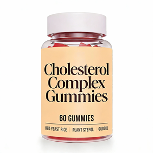 콜레스테롤 보충제 1500mg 식물성 스테롤 및 스탠올 함유, 콜레스테롤 지원 구미, 콜레스테롤 복합 구미 - Product Image 1