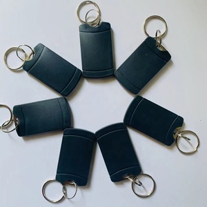 공장 가격 비접촉식 액세스 제어 키 카드 체인 RFID 125khz LF + 13.56mhz HF 이중 주파수 ABS RFID 키 태그 시계 줄 - Product Image 3