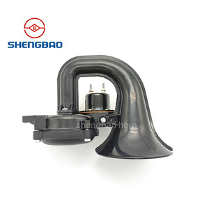 Bocina de aire Shengbao Snail de 12V de plástico para camión Scania, actualización de modificación. - Product Image 1