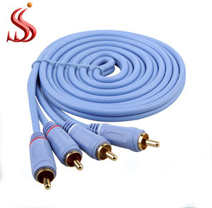 ตัวแยกสายสัญญาณเสียงตัวผู้สายสัญญาณ2RCA และ2RCA ความเร็วสูง2 <span class=keywords><strong>RCA</strong></span> ถึง2 <span class=keywords><strong>RCA</strong></span> - Product Image 2
