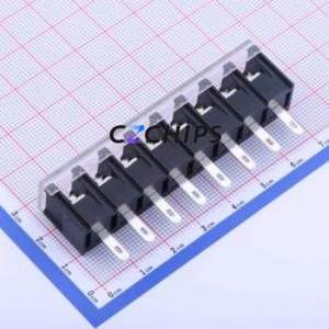 KF38H-8.25-8P Barrier Terminal Block Through hole Component (THT),P=8.25mm Connector With Cover Plate 8.25mm 1x8P Straight Pin - Product Image 2