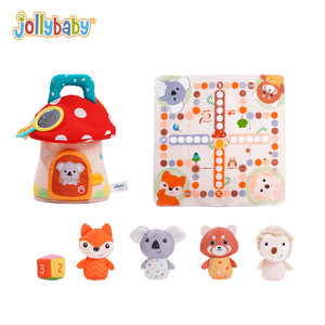 Jollybaby Casa dei Funghi, Set Educativo per Neonati 0-1 Anno, Giocattolo in Peluche per Giochi di Ruolo, Confezione Colorata, Dongguan - Product Image 5