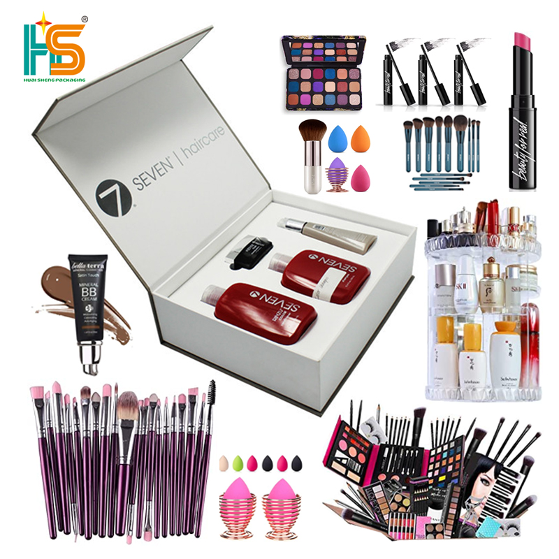 Рекламная Роскошная картонная упаковка для косметических кремов Alibaba, Высококачественная подарочная коробка для косметики с принтом