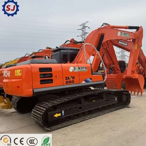 Excavadora de cadenas usada Hitachi ZX250 de 25 toneladas para minería en canteras, trabajos de movimiento de tierras, alto rendimiento, motor original ZX200 ZX350H - Product Image 1