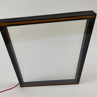 Verre de réfrigérateur de vente chaude verre chauffant électrique verre résistant à la chaleur pour vitrine alimentaire