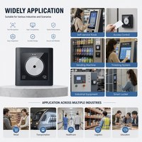 Scanner de Code QR lecteur de contrôle d'accès NFC RS232 RS485 TTL 125Khz RFID extérieur Wiegand26/34 lecteur de Code QR contrôle d'accès