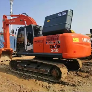 La machine de construction populaire a utilisé des excavatrices Hitachi ZX240 de 24 tonnes avec l'excavatrice de haute qualité et de basses heures de travail à vendre - Product Image 1