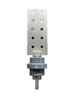 Aislador de transformador de bajo voltaje de 2.5KV con buje de resina epoxi para transformador montado en almohadilla