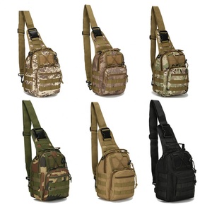 Paquete de equipo de supervivencia molle, bolsa táctica de viaje, de un hombro, <span class=keywords><strong>Mochila</strong></span> <span class=keywords><strong>pequeña</strong></span> de cabestrillo táctico para <span class=keywords><strong>senderismo</strong></span> - Product Image 2