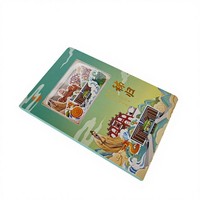 Livre souvenir de voyage personnalisé de luxe, impression 3D pop-up, livre à couverture rigide pliable avec impression de sites touristiques et monuments