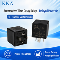 Penundaan waktu pada relay 1S-60H 30A Relay elektronik otomotif yang dapat diprogram Untuk modifikasi lampu depan otomotif