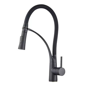 Современный кухонный кран для гурманов с вытяжным распылителем - Product Image 1