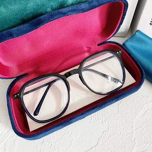 Montures de lunettes Qianai, rectangulaires, TR90, monture complète, anti-lumière bleue, unisexe, T5-19087 - Product Image 3