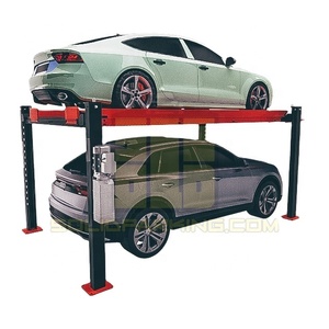 SolidParking FP-360, élévateur de voiture portable à 4 poteaux, certifié CE, 3600 kg, vérins hydrauliques, gain de place, garantie de 12 mois - Product Image 3