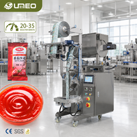 Pompe à liquide pour emballage de sauces savoureuses, vinaigre et huile végétale avec trémie grande capacité pour machine d'alimentation, de dosage et d'emballage