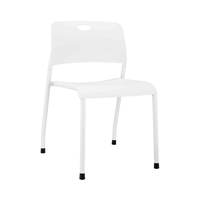 Chaise de salle à manger moderne et confortable avec support ergonomique du dos, en plastique, style maille colorée, pour invités et visiteurs, vente en gros
