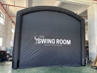 Tentespace Enceinte Gonflable pour Simulateur de Golf, Qualité Commerciale, Étanche, 100% Polyester, Écran de Projection pour Projecteur
