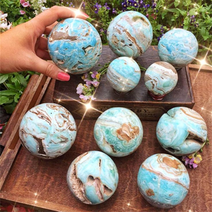 Esferas y Varitas de Cristal de Mineral Heteropolítico Natural al por Mayor para Decoraciones Curativas - Product Image 2