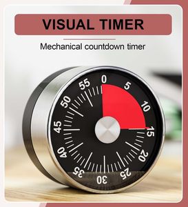 Digital Kitchen <b>Timer</b> with Rechargeable Battery and LED Display for Cooking and Baking Alarm Clock - Product Image 3