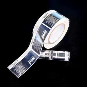 สติกเกอร์ไวนิลกันน้ำแบบกำหนดเองสำหรับบรรจุภัณฑ์เทียน เครื่องสำอาง ผลิตภัณฑ์บำรุงผิว-สติกเกอร์โลโก้แบบมันเงา สีและรูปทรงตามสั่ง - Product Image 3