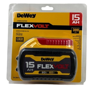 Pengganti Baterai Asli De 20V/60V 15Ah Walt untuk Peralatan Tanpa Kabel, Kit Baterai Lithium Isi Ulang - Product Image 6