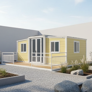 Steel Frame Luxury Expandable Foldable Container <b>House</b> with Customizable Size for Remote Area Housing Mall & School Use - Product Image 3