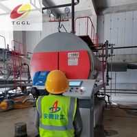 Chaudière à vapeur industrielle à tube de feu 4 t/h à gaz naturel/huile lourde certifiée ASME à haute efficacité thermique