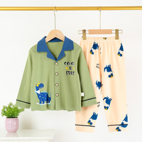 Nouveaux ensembles de pyjamas décontractés pour bébés et enfants, 100% coton, doux, chauds, respirants, vêtements de maison pour le printemps, l'automne et l'hiver