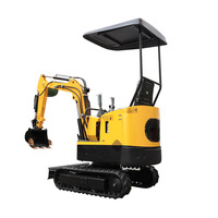Cheap Cheap Price EPA Euro 5 China Mini Excavator 1 Ton Crawler Mini Digger Excavator Hot Sale