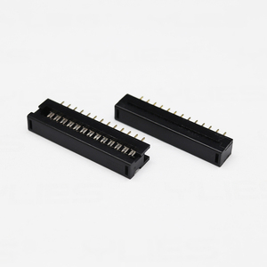 Mẫu miễn phí micro phù hợp với ổ cắm tiêu đề kết nối <span class=keywords><strong>2</strong></span>.54 mét Pitch vị trí 06p-64 Pin Cáp Dip cắm PCB ổ cắm loại kết nối - Product Image 2