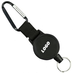 Multifunctional Heavy-Duty Stainless Steel Rechargeable Badge Holder Reel High Stretch Easy Pull D Hook Convenient - Product Image 1