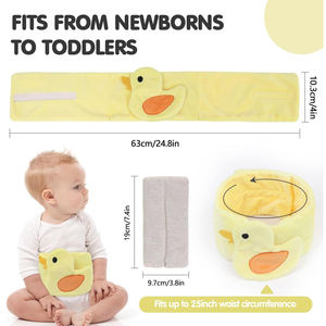 Alivio para Cólicos, Gases y Estómago Enfadado en Bebés, Envoltura Térmica Natural para el Abdomen con Semillas de Lino para Recién Nacidos - Product Image 5