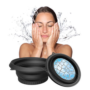 Nouveau Design Idée Été Refroidissement Silicone Eau Glacée Visage Plongeant Bol Diy Plateau À Glaçons Visage Bain Bol - Product Image 2