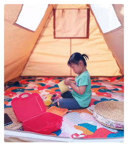 PoeticExist al aire libre impermeable Rainpro de Triangle a Shape Hut Kids <span class=keywords><strong>Camping</strong></span> estilo indio pirámide Tipi tienda - Product Image 5
