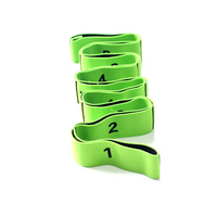 Danse latine Élastique Spandex/Polyester Ceinture Extensible Exercice Yoga Sangle Bande de Résistance Certifié Oeko-Tex Certifié SIRA 8 9