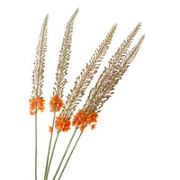 Fleur artificielle en soie en forme de lys queue de renard pour mariage, fêtes, accessoires de photographie - Composition florale semi-artisanale pour la maison