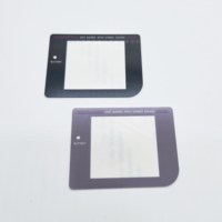 Plastique pour écran de Game Boy, lentille pour Gameboy DMG, couvercle de remplacement avec adhésif