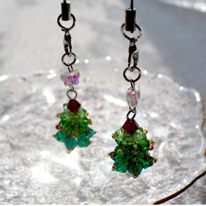 2026 New DIY Christmas Tree Mobile Phone Hanging Ornaments Lanyard Beaded Anti-Lost <b>Camera</b> Rope Keychain <b>Bag</b> Pendant Earrings - Product Image 3