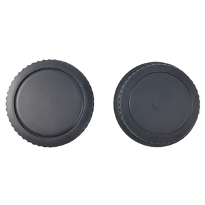 Couvercle de boîtier et kit de capuchon d'objectif arrière approprié pour <span class=keywords><strong>Canon</strong></span> EOS Rebel T8i SL1 SL2 SL3 5D Mark II III IV <span class=keywords><strong>6D</strong></span> 7D et plus <span class=keywords><strong>Canon</strong></span> DSLR - Product Image 5