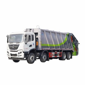 Camion compacteur de déchets Dongfeng 8X4 35m³ neuf haute capacité pour stations de transfert et assainissement des mégapoles - Product Image 1