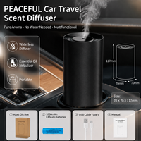 Diffuseur d'huiles essentielles pour voiture HIITII, de haute qualité, innovant, sans eau, pour les voyages